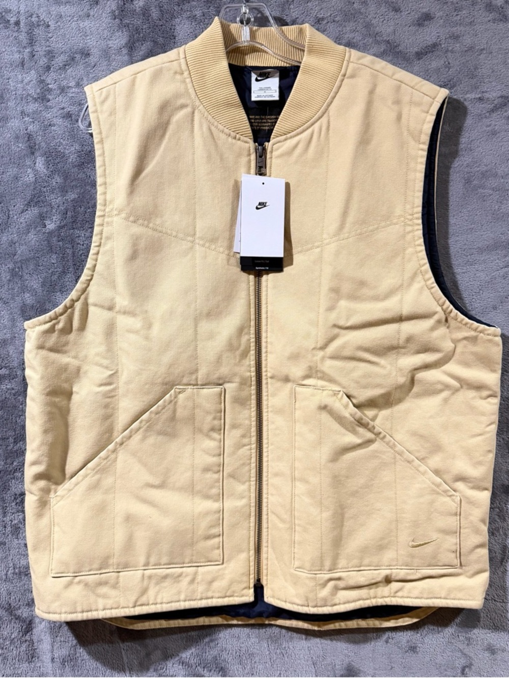 Nike Life Padded Vest Fill Relaxed  [FQ1861-307] Men's Size Large-Tall NWT